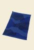Organic Cotton Table Mat in Blue | Coaster in Tableware by BOI. Item composed of cotton compatible with contemporary style