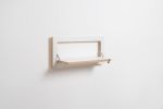 Folding Wall Shelf | Fläpps Shelf 60x27-1 | Spice Rack, Shelf for Trinkets, Birch Plywood, White | Shelving in Storage by AMBIVALENZ