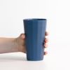 Handmade Porcelain Pint Cup | Drinkware by The Bright Angle. Item made of ceramic