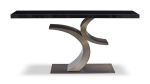 Cosmopolitan Console Antique Brushed Bronze finish. | Console Table in Tables by Greg Sheres. Item composed of metal
