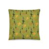 Orhcid no.5 Throw Pillow | Pillows by Odd Duck Press. Item composed of cotton