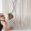 Minimalist Textile Art Tapestry - EVELYN | Wall Hangings by Rianne Aarts / Teddy and Wool Studio