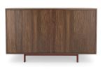 Chapman Double Unit Storage Cabinet | Storage by Tronk Design. Item composed of walnut