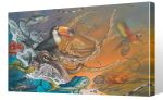 "PATH OF THE SEA" Canvas Edition | Prints in Paintings by Greg "CRAOLA" Simkins