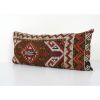 Extra Long Lumbar Kilim Cushion Bedding Pillow, Hippie Turki | Pillows by Vintage Pillows Store