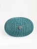 Pouf Classic from recycled cotton cord | Pillows by Anzy Home. Item composed of cotton