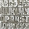 Alphabet 6" x 6" | Mixed Media in Paintings by Emeline Tate. Item made of canvas & synthetic