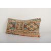 Turkish Wool Carpet Rug Cushion Cover, Handwoven Oushak | Sham in Linens & Bedding by Vintage Pillows Store. Item composed of cotton