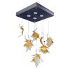 Alan Mizrahi AM2230 Tessera Leaf Fall | Chandeliers by Alan Mizrahi Lighting Design