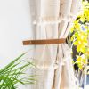 Leather Curtain Tieback [Flat End] | Strap in Storage by Keyaiira | leather + fiber | Artist Studio in Santa Rosa. Item made of leather