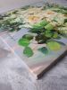 Bridal flowers portraits painting canvas original art | Oil And Acrylic Painting in Paintings by Natart. Item composed of canvas and synthetic