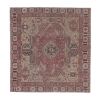Antique Caucasian Kazak Rug with Tribal Geometric Medallion | Area Rug in Rugs by Vintage Pillows Store. Item composed of cotton & fiber