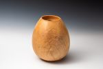 Quilted Maple Vase | Vases & Vessels by Louis Wallach Designs. Item composed of maple wood