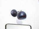 Adjustable Wall Light - Bedside Light Modern Black Sconce | Sconces by Retro Steam Works. Item composed of brass in mid century modern or industrial style