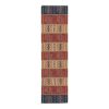 Hand Woven Turkish Oushak Kilim Wool Runner Rug 2.8 x 10.1 | Rugs by Vintage Pillows Store. Item made of wool with fiber