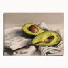 Avocado Still Life Art Print, Creamy Fruit Kitchen Wall Art | Prints in Paintings by The Ugly Cat Studio