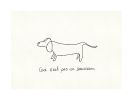 Sausage Dog Print, Dachshund Wall Art, Dog Illustration | Prints by Carissa Tanton. Item made of paper