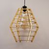 La ruche - Wooden hanging lamp (Price taxes included) | Pendants by Slice of wood / Tranche de bois