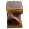 Haussmann® Rectangular Twist End Table 20 x 15 x 20 | Tables by Haussmann®