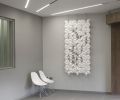 Facet hanging room divider 102 x 207cm | Decorative Objects by Bloomming, Bas van Leeuwen & Mireille Meijs | Chroma Lighting in Belfast. Item made of steel with synthetic