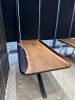 Walnut Epoxy Table - Resin Dining Table - Modern Table | Tables by Tinella Collection. Item composed of oak wood in contemporary or art deco style