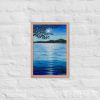 Framed Print - Nocturned - Moonlit Sea by Night | Work by EMAN K