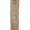 1970s Vintage Turkish Oushak Handmade Wool Runner Rug | Rugs by Vintage Pillows Store. Item composed of cotton and fiber