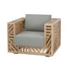 ARI (Chair) | Armchair in Chairs by Oggetti Designs. Item made of wood & cotton