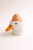 A Ceramic Duck Egg Cup – Handmade Breakfast Egg Holder | Dinnerware by 4AM Product Design