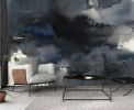 Into the Storm — Abstract Luxury Wallpaper Mural | Wall Treatments by ELLE WALLS