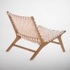 Grace Lounge Chair | Chairs by OM Editions: A Limited Edition Furniture Collection. Item composed of wood and leather