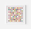 One Hundred Splash Dots Painting, Gold | Collage in Paintings by Amelia Coward