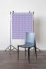 Lesson No. 6, Mauve | Fabric in Linens & Bedding by Philomela Textiles & Wallpaper. Item made of fabric