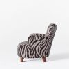 Elias Armchair Zebra | Work by District Loom