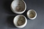Bowl "Pebble" - organic natural shape stoneware in grey | Dinnerware by Laima Ceramics. Item made of stoneware compatible with minimalism and contemporary style