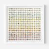 Three Hundred and Twenty Four London Rainbow Map Dots Collage | Paintings by Amelia Coward