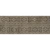 Vintage Turkish Oushak Handmade Wool Brown Runner - Designer | Runner Rug in Rugs by Vintage Pillows Store. Item made of wool with fiber