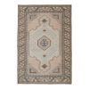 Vintage Anatolian Oushak Kars Handwoven Pastel Color | Area Rug in Rugs by Vintage Pillows Store. Item made of cotton