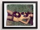 Nude With Records | Photography by She Hit Pause. Item made of paper