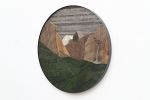 Yosemite Valley 32"Dia | Wall Sculpture in Wall Hangings by Craig Forget. Item made of wood with steel works with mid century modern & contemporary style