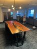 SPECTACULAR black walnut waterfall edge table! | Furniture by Pelican State Woodworks