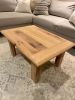 Reclaimed Oak Coffee Table | Tables by Good Wood Brothers. Item made of oak wood works with minimalism & contemporary style