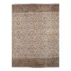 Mid Century Vintage Oushak Rug with All- Over Floral Pattern | Area Rug in Rugs by Vintage Pillows Store. Item made of cotton with fiber