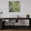 Fibonacci Moss Wall Art | Decorative Frame in Decorative Objects by Moss Art Installations