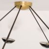 Helios Penta | Chandeliers by DESIGN FOR MACHA. Item composed of brass
