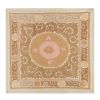 Suzani White Washed Tapestry - Muted Color Uzbek Table Cloth | Tablecloth in Linens & Bedding by Vintage Pillows Store