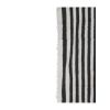 Square Turkish Striped Mohair Kilim Rug 7'4'' X 7'10'' | Area Rug in Rugs by Vintage Pillows Store