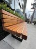 Outdoor Ash Bench | Benches & Ottomans by Good Wood Brothers. Item made of wood works with contemporary style