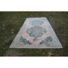 Vintage Turkish Oushak Gallery Rug, Wide Runner | Runner Rug in Rugs by Vintage Pillows Store. Item made of cotton & fiber