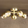 Modesto | Flush Mounts by Illuminate Vintage. Item composed of brass